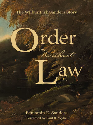cover image of Order Without Law